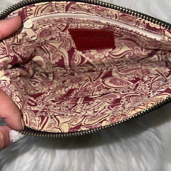 HOBO | The Original Bag Double Zipper Black Clutch/Purse - Picture 3 of 11